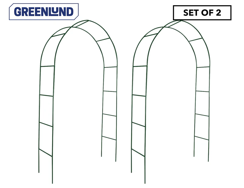 Greenlund 240cm Metal Garden Arch 2-Pack