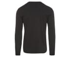 Calvin Klein Jeans Men's Essential Institute Long Sleeve Top - Black 3