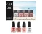 OPI Beaches And Dreams Mini Nail Polish 4-Pack 1
