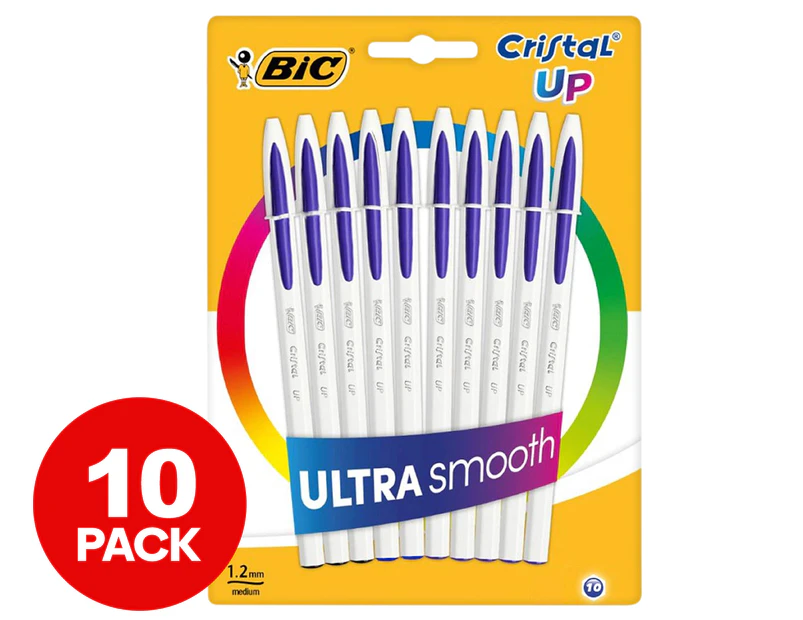 BiC Cristal Up Pens 10-Pack - Blue