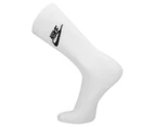 Nike Unisex Everyday Essential Crew Socks 3-Pack - White/Black