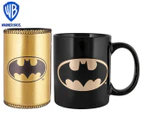 Warner Bros. Batman Logo Mug & Can Cooler Gift Pack