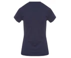 Puma Women's Essentials Logo Tee / T-Shirt / Tshirt - Peacoat