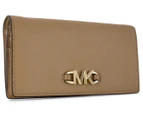 Michael Kors Izzy Large Slim Leather Bifold Wallet - Camel