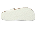 Birkenstock Women's Gizeh Regular Fit Sandal - Patent White