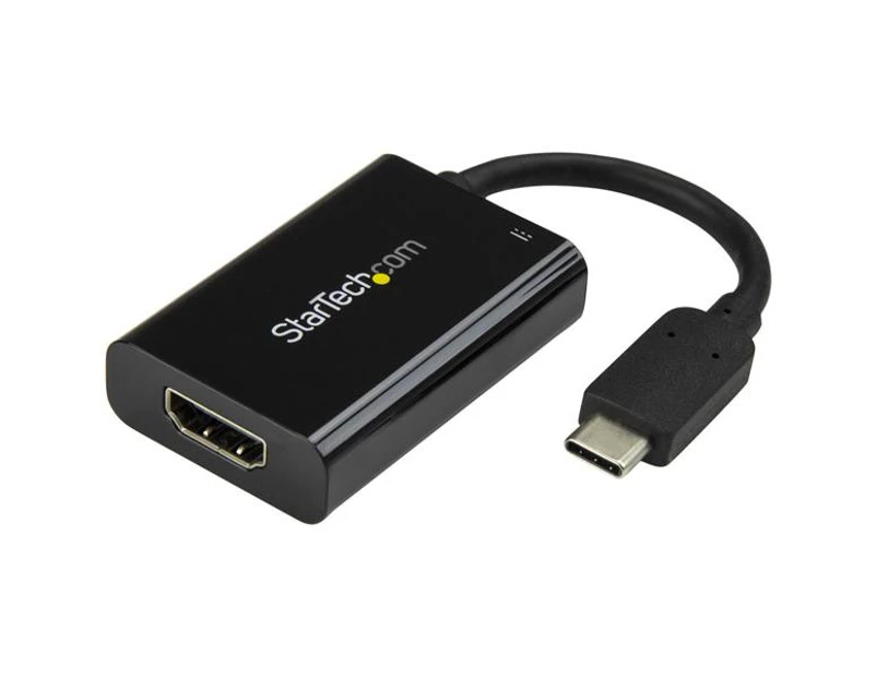 StarTech USB Type-C to HDMI Adapter - 4K 60Hz - USB-C Power Delivery