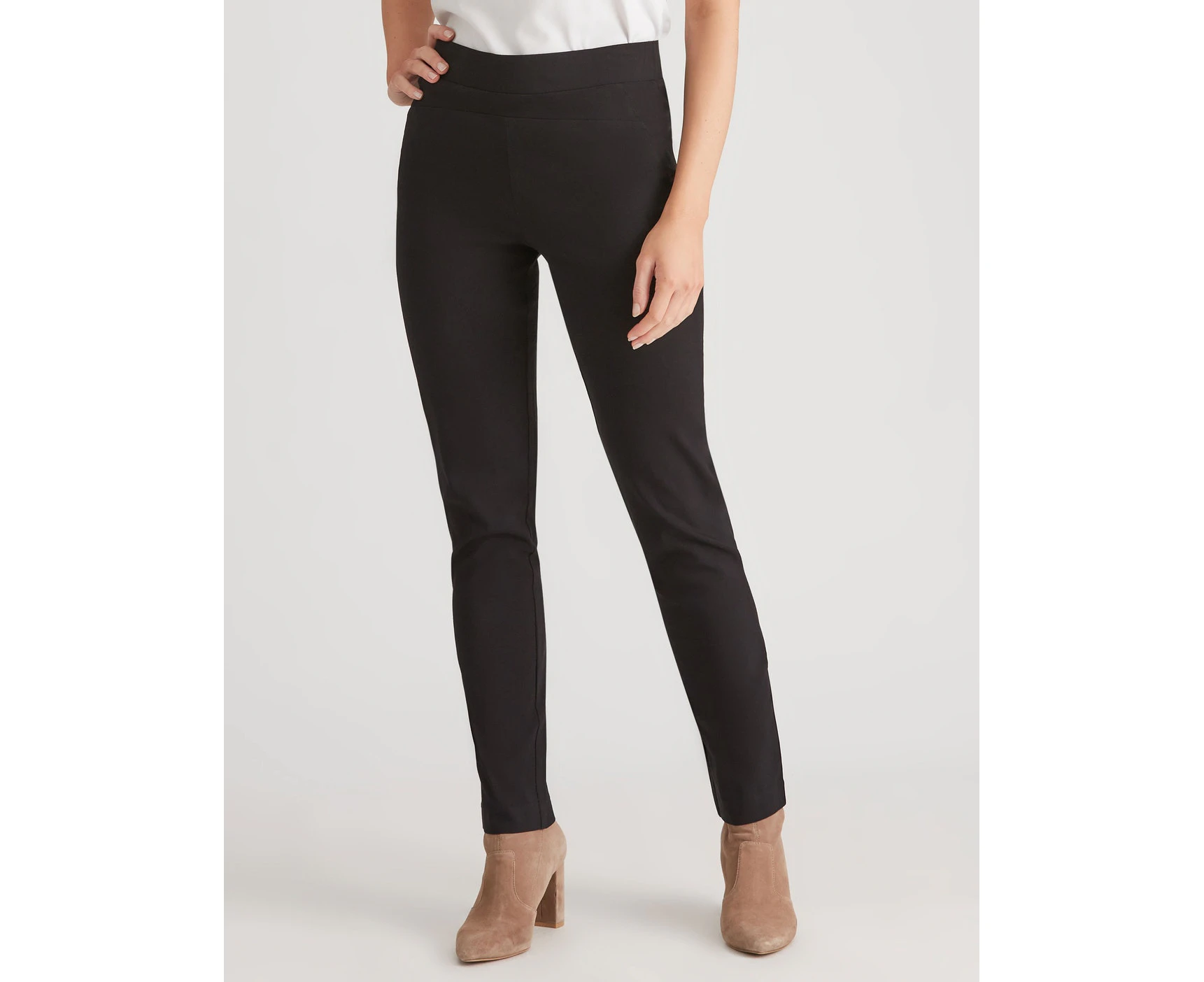 Katies Regular Classic Pants - Womens - Black