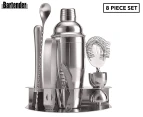 Bartender 8-Piece Cocktail Set w/ Stand