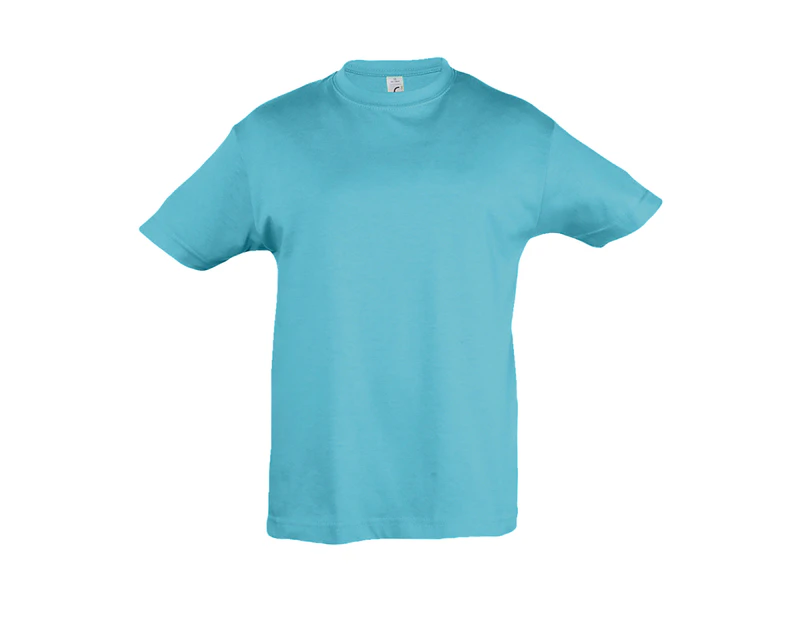 SOLS Kids Regent Short Sleeve T-Shirt (Blue Atoll) - PC357