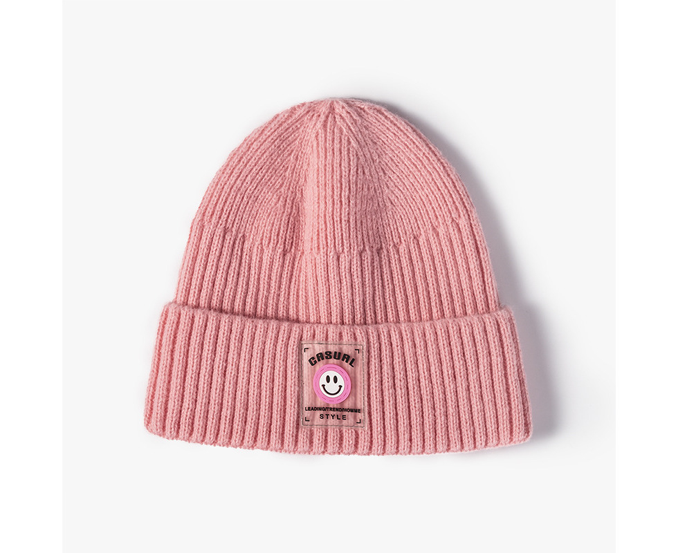 pink snow hat