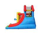 Happy Hop 7-in-1 Inflatable Bounce Jumping Castle Playhouse with Slide