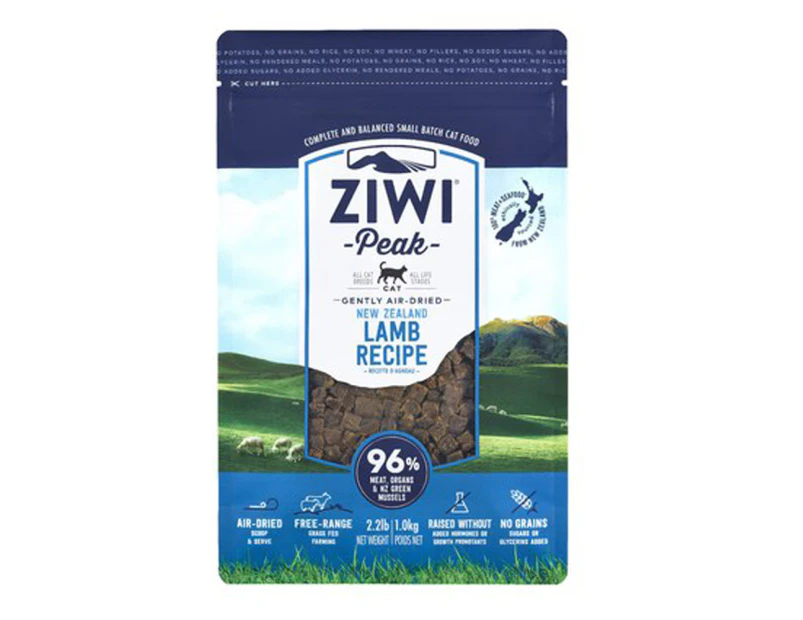 ZiwiPeak Air Dried Cat Food Mackeral & Lamb 1kg