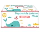 Children's 3ply Disposable Face Masks 50-Pack 2