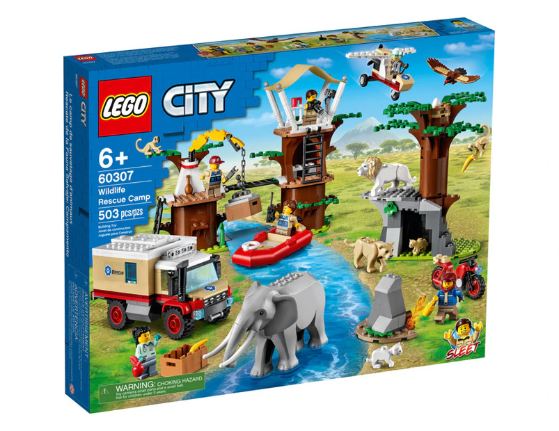 LEGO 60307 Model Brick City Wildlife Rescue Camp