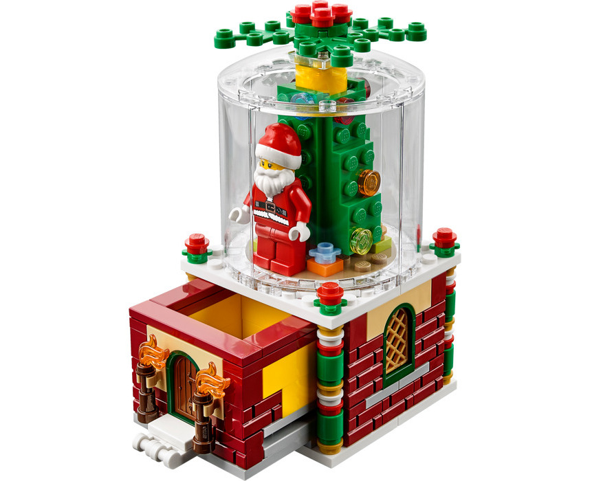 LEGO 40223 Santa Christmas store Snowglobe Limited Edition Store Exclusive