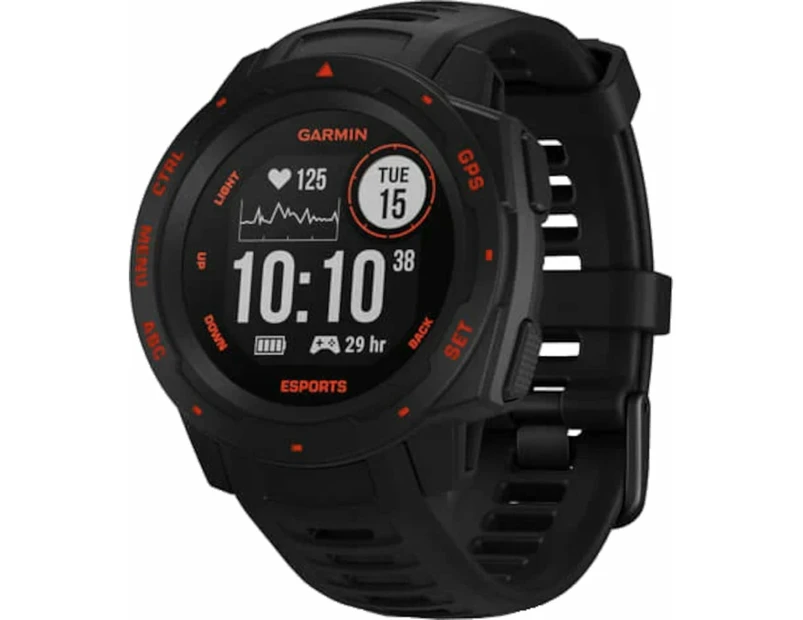 Garmin Instinct Esports GPS Watch Black Lava - Black