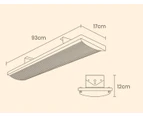 Bio-Design 1800W Outdoor Strip Heater Electric Radiant Slimline Panel