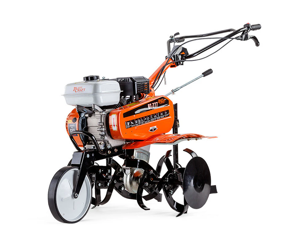 PLANTCRAFT 7.0HP Cultivator Tiller Plough Self-Propelled Rotary Rototiller