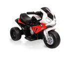 ROVO KIDS Ride On Motorcycle Licensed BMW S1000RR Electric Motorbike Police Red