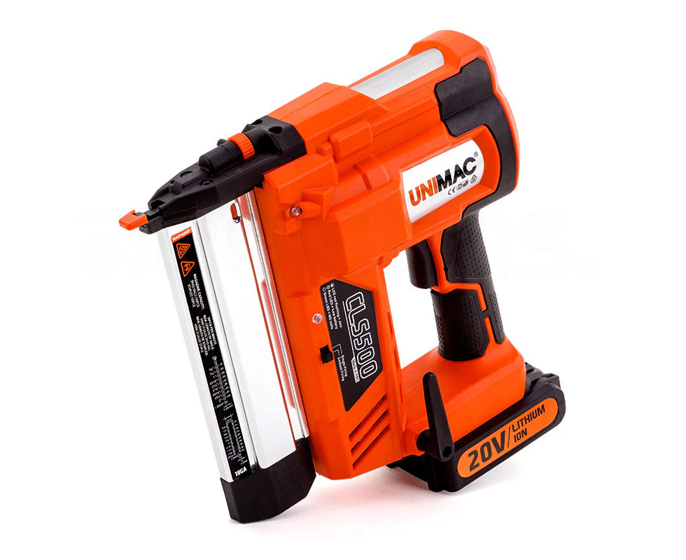 UNIMAC Brad Nailer Staple Gun Cordless 2-in-1 Lithium 20V Nail Gun 18ga Nails