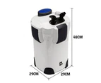 PROTEGE Aquarium Filter External Fish Tank Canister Aqua Pump Multi Stage Pond Pump UV Light