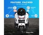 ROVO KIDS Electric Ride-On Patrol Motorbike S1K-Inspired Battery Police Toy Bike 2