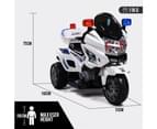 ROVO KIDS Electric Ride-On Patrol Motorbike S1K-Inspired Battery Police Toy Bike 6