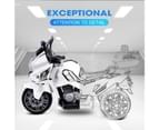 ROVO KIDS Electric Ride-On Patrol Motorbike S1K-Inspired Battery Police Toy Bike 7