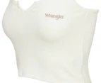 Wrangler Women's Opposites Cami - Vintage White