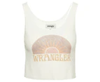 Wrangler Women's Our Friends Tank - Vintage White