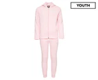 Nike Sportswear Youth Girls' Core Tracksuit Set - Pink Foam/White
