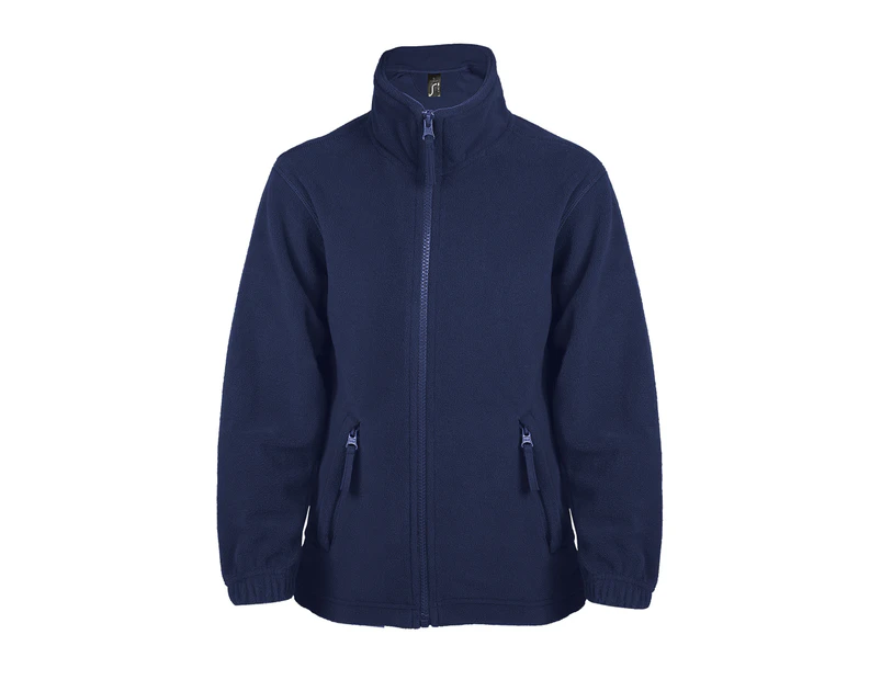 SOLS Childrens/Kids North Zip-Up Fleece Jacket (Navy) - PC508
