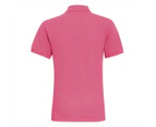 Asquith & Fox Mens Plain Short Sleeve Polo Shirt (Pink Carnation) - RW3471