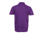 Spiro Unisex Adults Impact Performance Aircool Polo Shirt (Purple) - PC3503