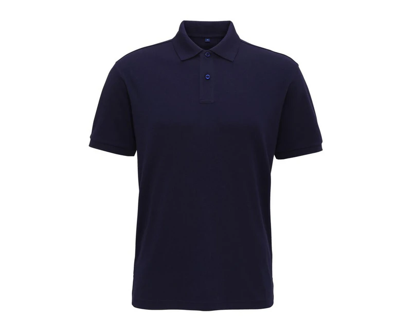 Asquith & Fox Mens Super Smooth Knit Polo Shirt (Navy) - RW6026