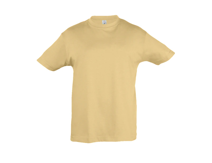 SOLS Kids Regent Short Sleeve T-Shirt (Sand) - PC357