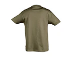 SOLS Kids Regent Short Sleeve T-Shirt (Army) - PC357