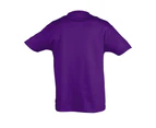 SOLS Kids Regent Short Sleeve T-Shirt (Dark Purple) - PC357