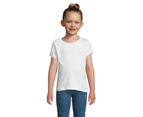 SOLS Girls Cherry Short Sleeve T-Shirt (White) - PC358