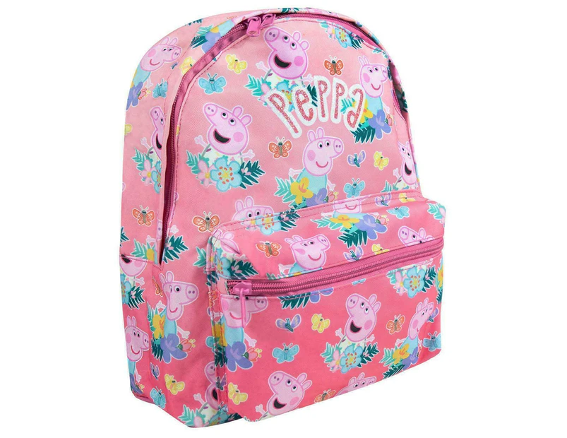 Peppa Pig All-Over Print Backpack (Pink) - NS5692
