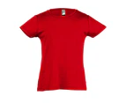 SOLS Girls Cherry Short Sleeve T-Shirt (Red) - PC358