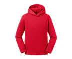Russell Childrens/Kids Authentic Hooded Sweatshirt (Classic Red) - RW7534