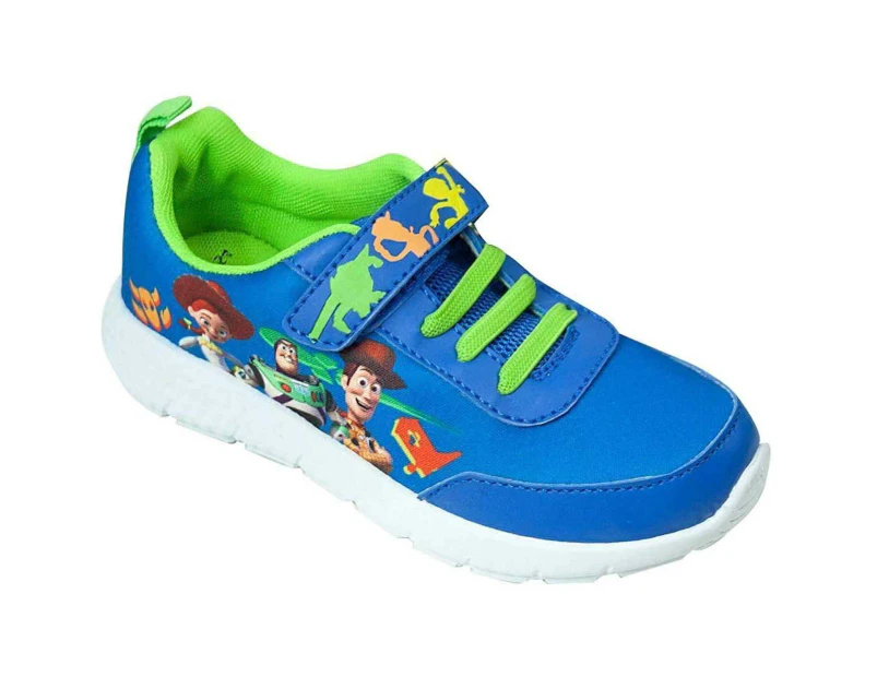 Toy Story Childrens/Kids Woody Trainers (Blue/Green) - NS6331