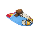 Toy Story Boys Woody 3D Polyester Slippers (Blue/Red) - NS5921