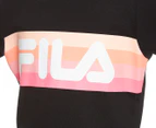 Fila Girls' Leah Tee / T-Shirt / Tshirt - Black