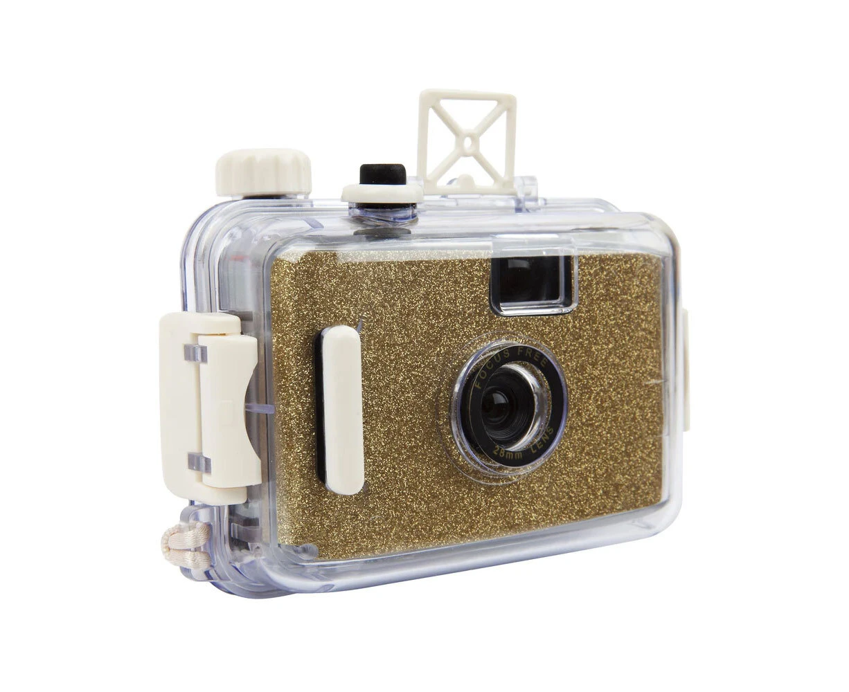 Sunnylife Underwater Camera Glitter Gold