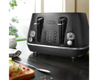 De'Longhi Distinta Moments 4 Slice Toaster (Black)