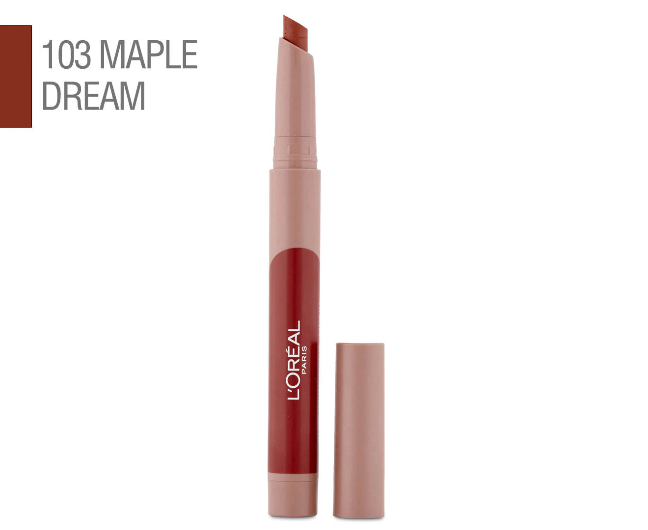 L'Oréal Matte Lip Crayon 1.3g - Maple Dream