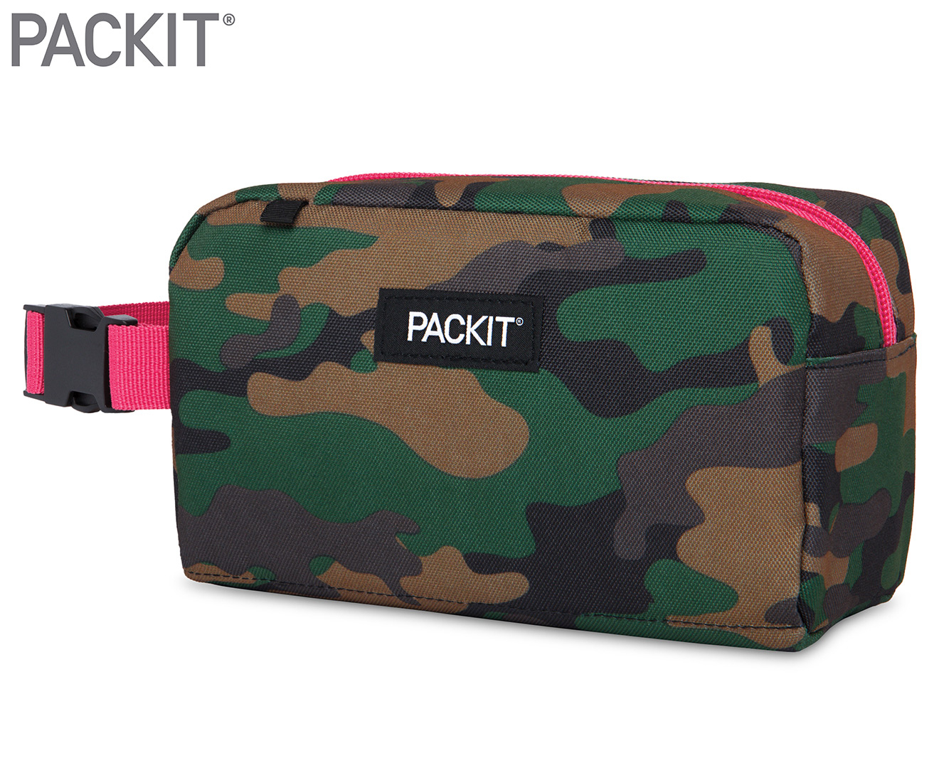 PackIt Freezable Lunch Bag Charcoal Camo