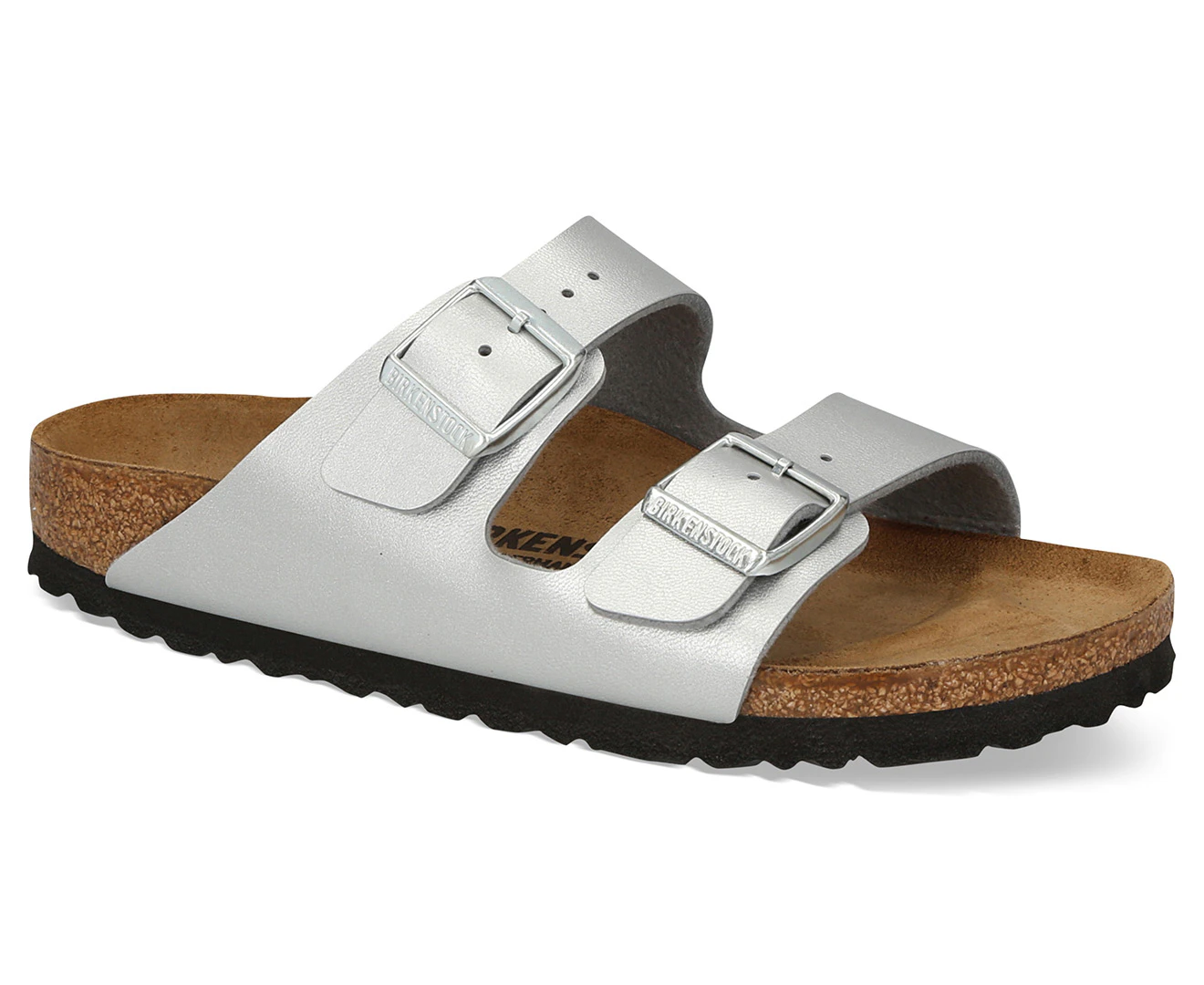 Birkenstock Women's Arizona Narrow Fit Sandals - Silver